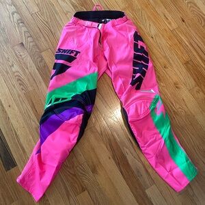 Hot Pink Motorcycle Pants